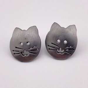 Vintage Cat Earrings